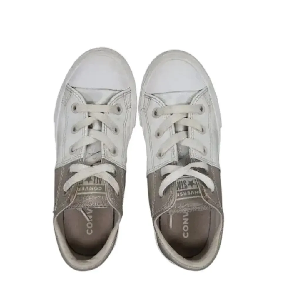 Converse Shoes Kids 13 Sneakers Madison Leather Two Tone Casual Active Lifestyle